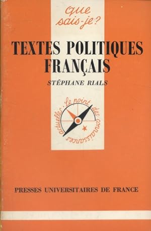 Textes politiques français.