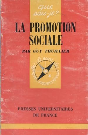 Image du vendeur pour La promotion sociale. mis en vente par Librairie Et Ctera (et caetera) - Sophie Rosire