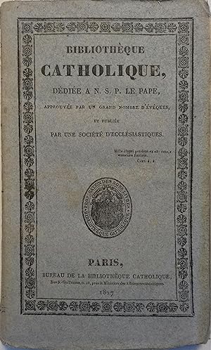 Mémoires philosophiques du baron de ***, ou l'adepte du philosophisme ramené à la religion cathol...