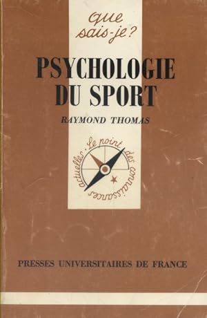 Psychologie du sport.