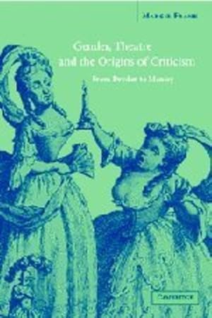 Immagine del venditore per Gender, Theatre, and the Origins of Criticism: From Dryden to Manley by Frank, Marcie [Hardcover ] venduto da booksXpress