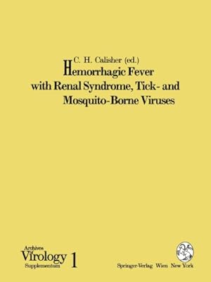 Seller image for Hemorrhagic Fever with Renal Syndrome, Tick- and Mosquito-Borne Viruses (Archives of Virology. Supplementa) [Paperback ] for sale by booksXpress