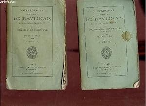 Bild des Verkufers fr Confrences du Rvrend Pre de Ravignan de la Compagnie de Jsus - Confrences prches  Notre-Dame de Paris de 1837  1847 - Tome 3 + Tome 4. zum Verkauf von Le-Livre