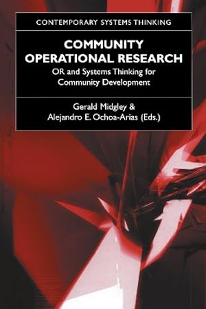 Seller image for Community Operational Research: OR and Systems Thinking for Community Development (Contemporary Systems Thinking) [Paperback ] for sale by booksXpress