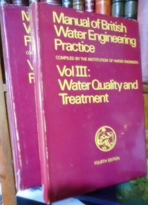 MANUAL OF BRITISH WATER ENGINEERING - Vol II : Engineering Practice - Fourth Edition+ MANUAL OF B...