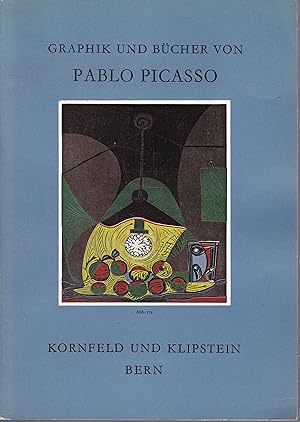 Seller image for Graphik und Bcher von Pablo Picasso. Auktion 133 Auktion in Bern 13. Juni 1969 Kornfeld und Klipstein, Sammlung G. B. L. for sale by Graphem. Kunst- und Buchantiquariat