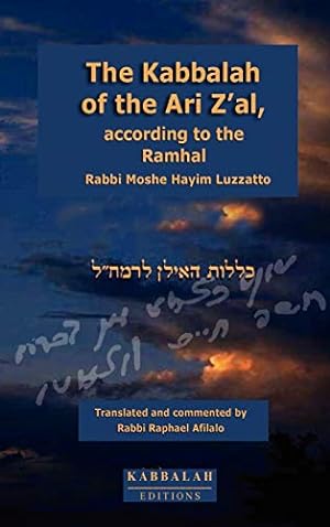 Immagine del venditore per The Kabbalah of the Ari Z'al, According to the Ramhal [FRENCH LANGUAGE - Hardcover ] venduto da booksXpress