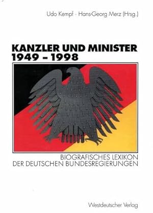 Immagine del venditore per Kanzler und Minister 1949 1998: Biografisches Lexikon der deutschen Bundesregierungen (German Edition) [Paperback ] venduto da booksXpress