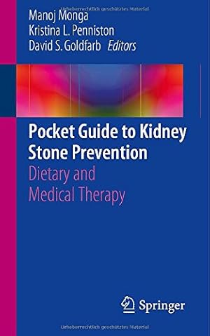 Immagine del venditore per Pocket Guide to Kidney Stone Prevention: Dietary and Medical Therapy [Paperback ] venduto da booksXpress