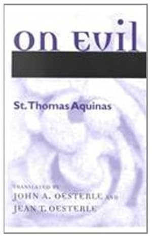 Seller image for On Evil (Disputed Questions) by Aquinas, St. Thomas [Paperback ] for sale by booksXpress