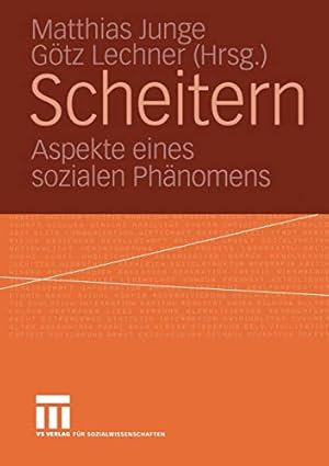 Imagen del vendedor de Scheitern (German Edition) [Soft Cover ] a la venta por booksXpress