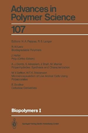Seller image for Biopolymers I (Advances in Polymer Science) (Volume 107) [Paperback ] for sale by booksXpress