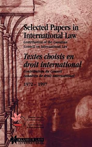 Image du vendeur pour Selected Papers in International Law [Hardcover ] mis en vente par booksXpress