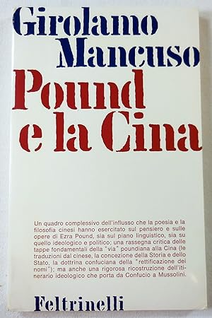Seller image for Pound e La Cina for sale by Resource Books, LLC