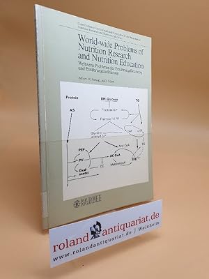 Seller image for World-wide problems of nutrition research and nutrition education = Weltweite Probleme der Ernhrungsforschung und Ernhrungsaufklrung / contribution of the Internat. Foundation for the Promotion of Nutrition Research and Nutrition Education. Vol. ed. J. C. Somogyi and D. Htzel / Nutritio et dieta / Bibliotheca Nutritio et dieta ; No. 32 for sale by Roland Antiquariat UG haftungsbeschrnkt