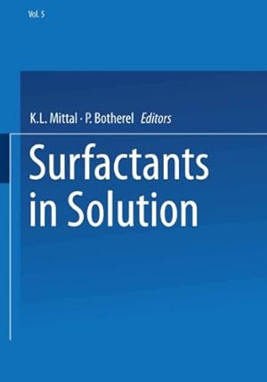 Seller image for Surfactants in Solution: Volume 5 [Paperback ] for sale by booksXpress