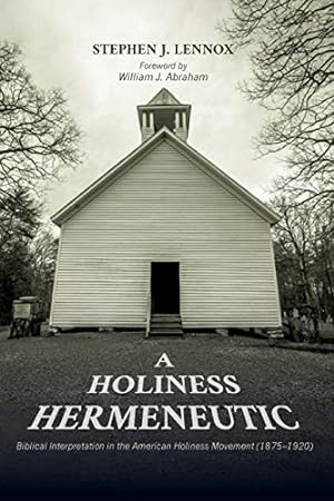 Seller image for A Holiness Hermeneutic [Soft Cover ] for sale by booksXpress