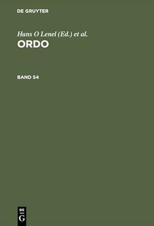 Image du vendeur pour Ordo (German Edition) [Hardcover ] mis en vente par booksXpress