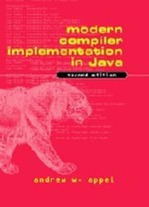 Imagen del vendedor de Modern Compiler Implementation in Java by Jens Palsberg, Andrew W. Appel [Hardcover ] a la venta por booksXpress