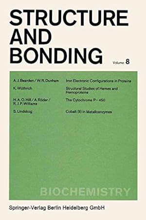 Seller image for Biochemistry (Structure and Bonding) by Bearden, A. J., Dunham, W. R., Wüthrich, K., Hill, H. A. O., Röder, A., Williams, R. J. P., Lindskog, S. [Paperback ] for sale by booksXpress