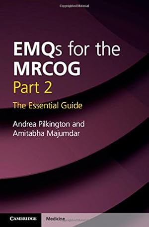 Seller image for EMQs for the MRCOG Part 2: The Essential Guide by Pilkington, Andrea, Majumdar, Amitabha [Paperback ] for sale by booksXpress