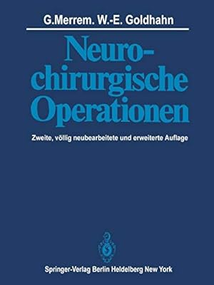 Bild des Verkufers fr Neurochirurgische Operationen (German Edition) [Soft Cover ] zum Verkauf von booksXpress