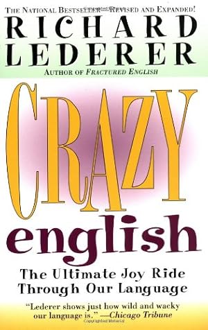 Seller image for Crazy English by Lederer, Richard [Paperback ] for sale by booksXpress