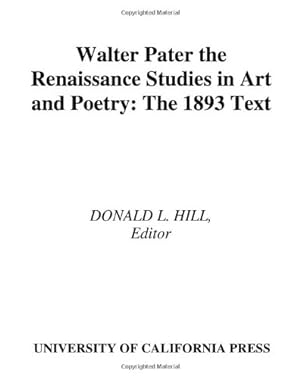 Seller image for The Renaissance: Studies in Art and Poetry by Pater, Walter [Paperback ] for sale by booksXpress