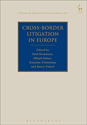 Seller image for Cross-Border Litigation in Europe (Studies in Private International Law) [Hardcover ] for sale by booksXpress