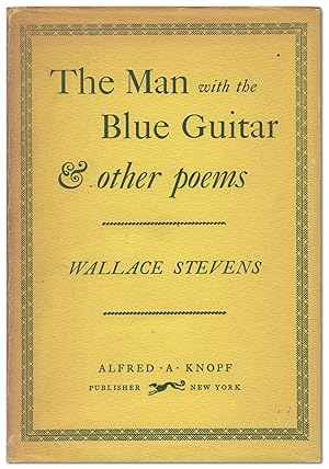 Bild des Verkufers fr The Man with the Blue Guitar & Other Poems zum Verkauf von Between the Covers-Rare Books, Inc. ABAA