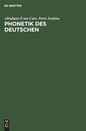 Immagine del venditore per Phonetik des Deutschen (German Edition) [Hardcover ] venduto da booksXpress