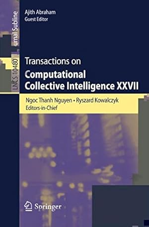 Seller image for Transactions on Computational Collective Intelligence XXVII (Lecture Notes in Computer Science) [Paperback ] for sale by booksXpress