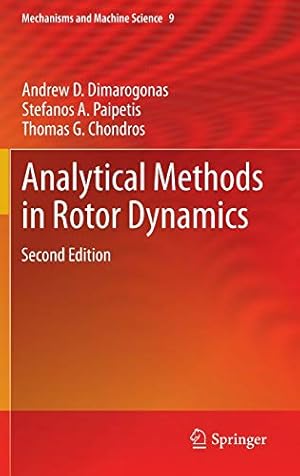 Seller image for Analytical Methods in Rotor Dynamics: Second Edition (Mechanisms and Machine Science) [Hardcover ] for sale by booksXpress