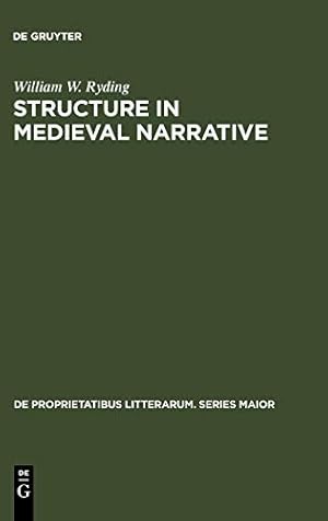 Bild des Verkufers fr Structure in medieval narrative (de Proprietatibus Litterarum. Series Maior) [Hardcover ] zum Verkauf von booksXpress