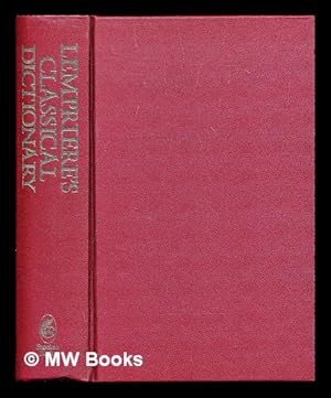 Image du vendeur pour Lempriere's classical dictionary mis en vente par MW Books Ltd.