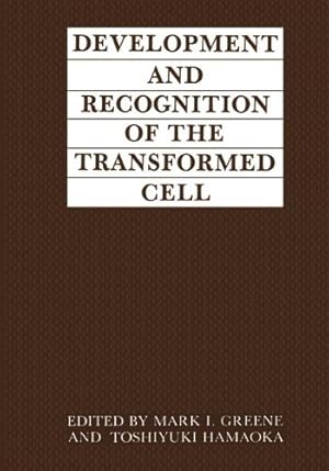 Bild des Verkufers fr Development and Recognition of the Transformed Cell [Paperback ] zum Verkauf von booksXpress