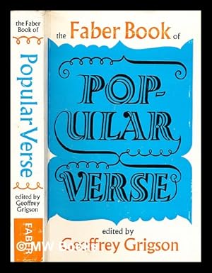 Seller image for The Faber book of popular verse for sale by MW Books Ltd.