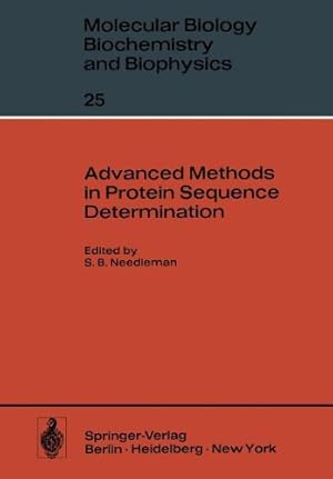 Imagen del vendedor de Advanced Methods in Protein Sequence Determination (Molecular Biology, Biochemistry and Biophysics Molekularbiologie, Biochemie und Biophysik) [Paperback ] a la venta por booksXpress