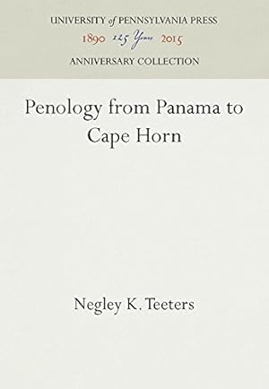 Seller image for Penology from Panama to Cape Horn by Teeters, Negley K. [Hardcover ] for sale by booksXpress