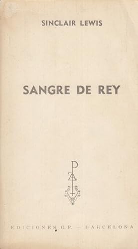 Imagen del vendedor de SANGRE DE REY a la venta por Librera Vobiscum