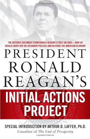 Seller image for President Ronald Reagan's Initial Actions Project [Soft Cover ] for sale by booksXpress