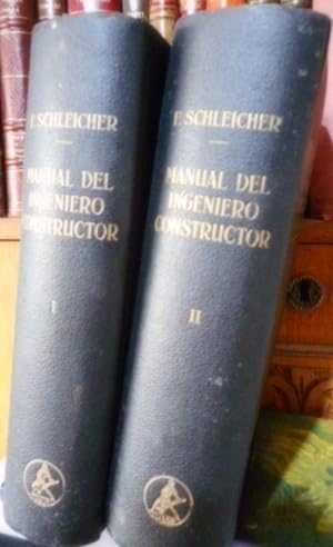 MANUAL DEL INGENIERO CONSTRUCTOR Tomo I + Tomo II