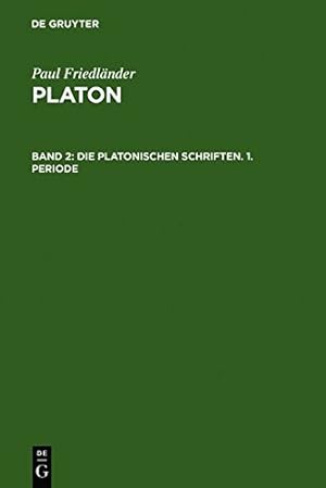 Immagine del venditore per Platon, Vol. 2: Die Platonischen Schriften (German Edition) by Paul Friedlander [Hardcover ] venduto da booksXpress