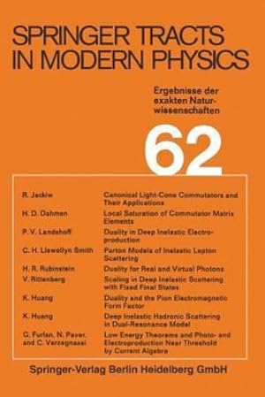 Seller image for Photon-Hadron Interactions I: International Summer Institute in Theoretical Physics, Desy, July 12-24, 1971 (Springer Tracts in Modern Physics) by Höhler, Gerhard, Fujimori, Atsushi, Kühn, Johann, Müller, Thomas, Steiner, Frank, Stwalley, William C., Wölfle, Peter, Trümper, Joachim E., Woggon, Ulrike [Paperback ] for sale by booksXpress