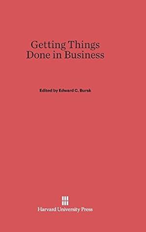 Seller image for Getting Things Done in Business [Hardcover ] for sale by booksXpress
