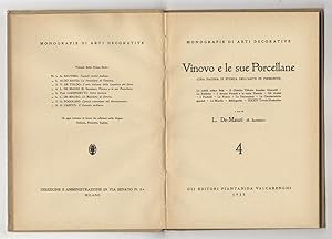 Vinovo e le sue Porcellane. Una pagina di storia dell'arte in Piemonte. (La nobile antica Sede - ...