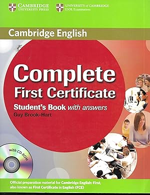 Immagine del venditore per Complete FCE: Student's Book with answers and CD-ROM venduto da Books and Bobs