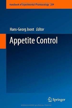 Seller image for Appetite Control (Handbook of Experimental Pharmacology) [Hardcover ] for sale by booksXpress