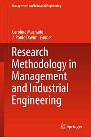 Bild des Verkufers fr Research Methodology in Management and Industrial Engineering [Hardcover ] zum Verkauf von booksXpress