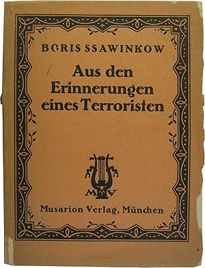 Seller image for Aus den Erinnerungen eines Terroristen. for sale by Rotes Antiquariat